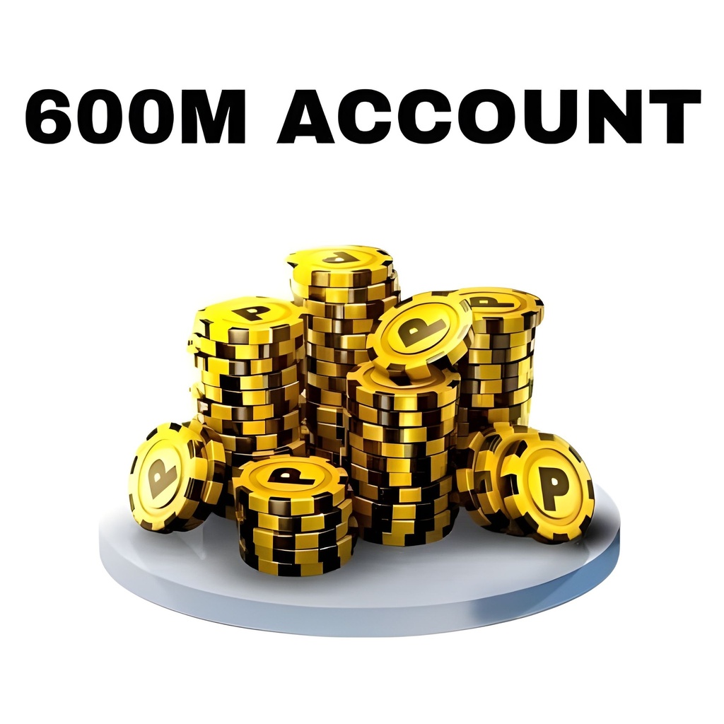 600M ACCOUNT FOR SALE