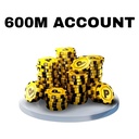 600M ACCOUNT FOR SALE